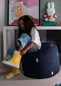 Point Recycled Cord x Miffy Puf Deep Blue