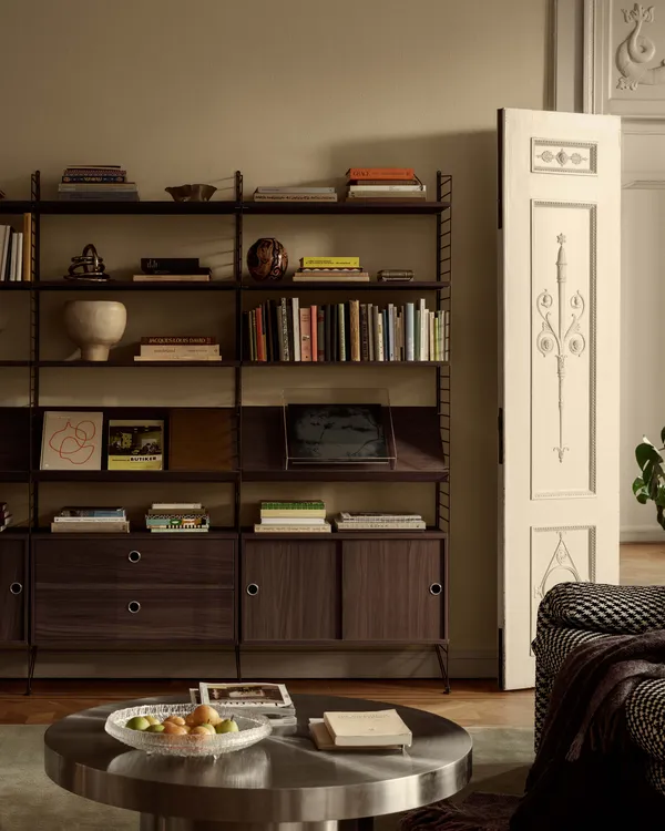 String Gavle Gulv 30x200 cm 2-pak Mørkebrune