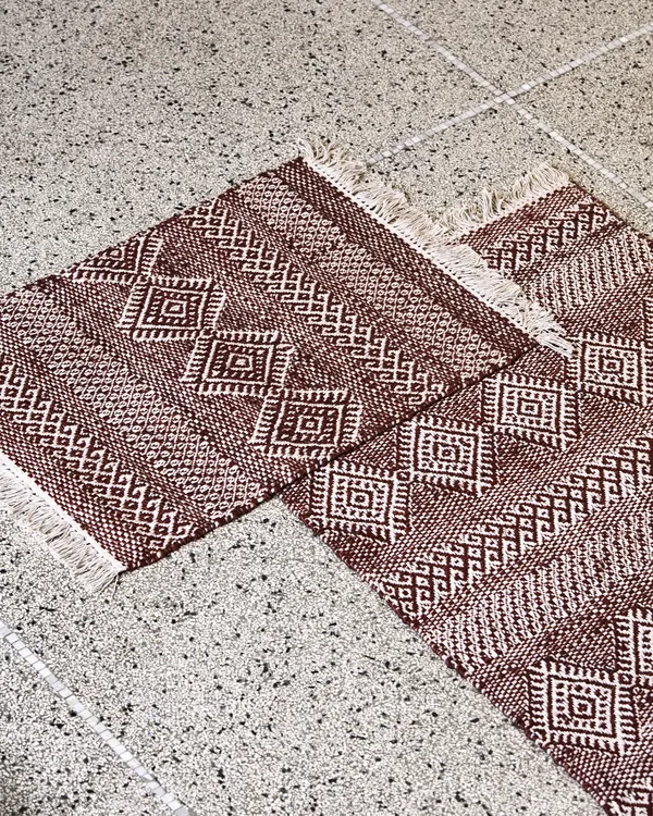 Ethnic Matto 90x200 cm Ruskea/Nature