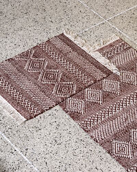 Ethnic Matto 90x200 cm Ruskea/Nature