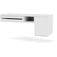 Bureau Væghængt Skrivebord New White