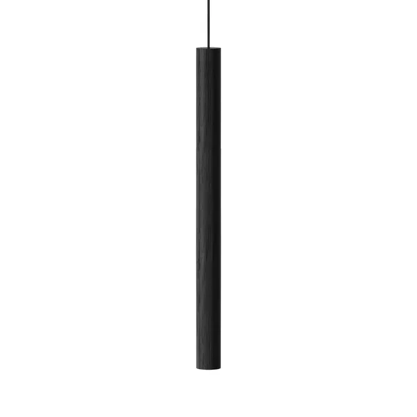 Chimes Tall Ceiling Lamp Black