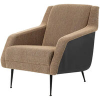 CDC.1 Loungestol Bouclé GUBI 005 / Matt Svart Fot