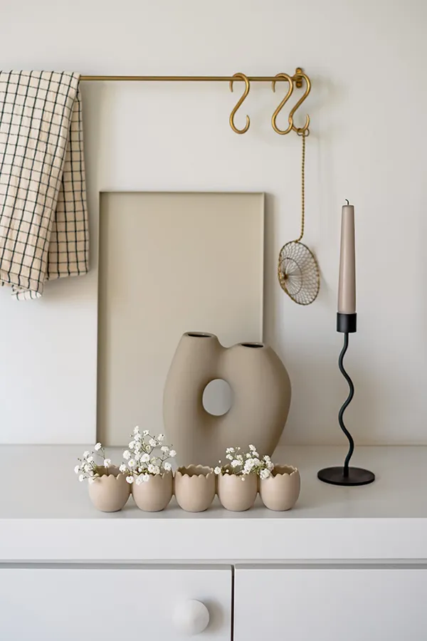 Line Pääsiäiskoriste 28 cm Hiekanvärinen