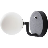 Mobil 12 Vägglampa Fast Installation Svart