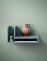 F-Shelf Vegghylle Høyre Pigeon Blue