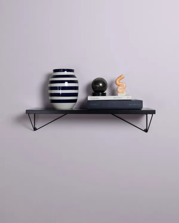Pythagoras Hyllplan 60 cm Svart