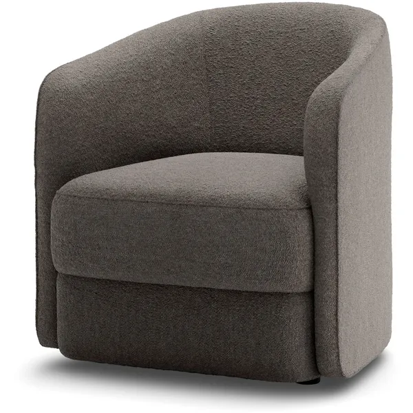 Covent Loungestol Smal Dark Taupe