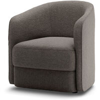 Covent Loungestol Smal Dark Taupe
