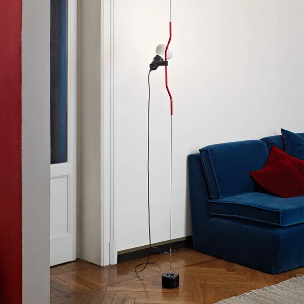 Parentesi Gulvlampe Sort