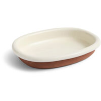 Barro Oval Dish Large Off-white
