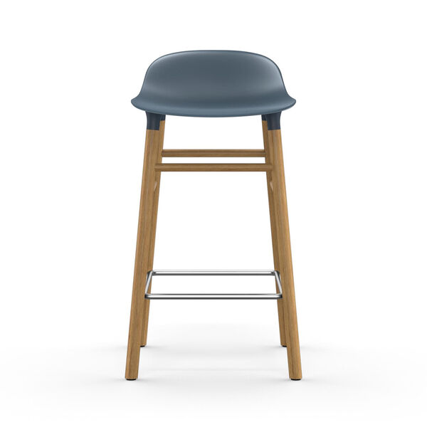 Form Barstol Ekben 65cm Blå