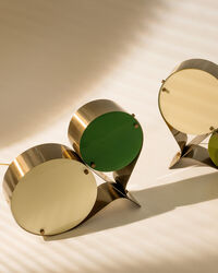 Coppia Bordslampa Ivory / Clover