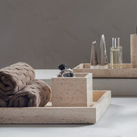 Travertine cube Förvaring