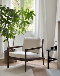 Jack Lounge-Tuoli Mahonki / Ivory
