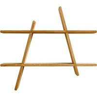 A-Shelf Vegghylle L Oljet Eik