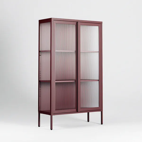 Store Skåp 90x150 cm Bordeaux