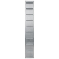 Lager Vegghylle Høy Aluminium