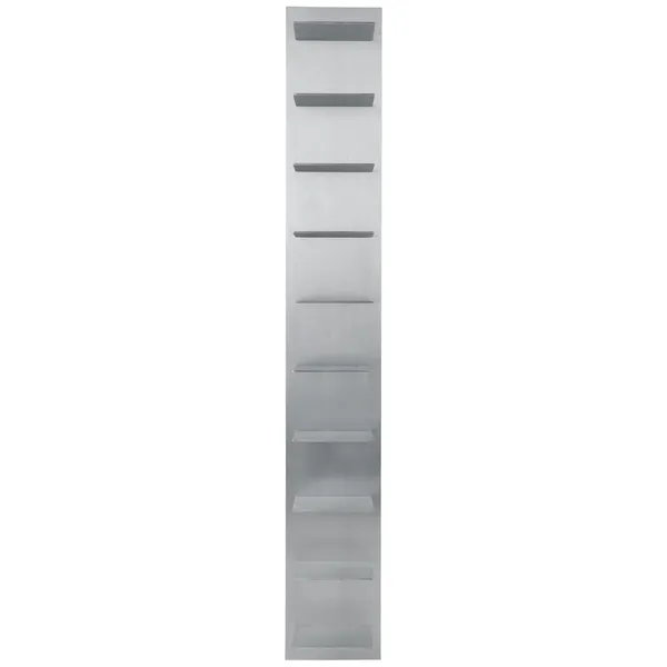 Lager Vegghylle Høy Aluminium