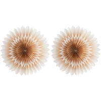 Lily Pappersstjärna 50 cm Golden Beige 2-pack