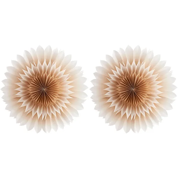 Lily Pappersstjärna 50 cm Golden Beige 2-pack