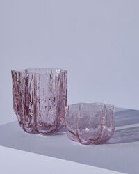 Crackle Vaasi 121 mm Pinkki