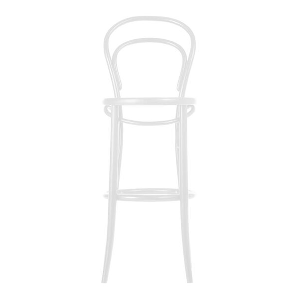 No 14 Barstol 61 cm Hvit