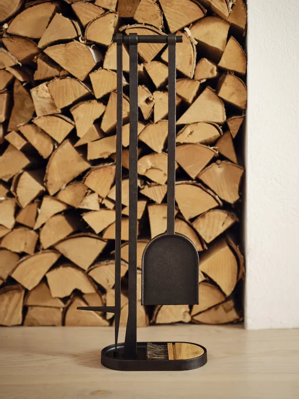 Fire-works Fireplace Tools Cast Iron
