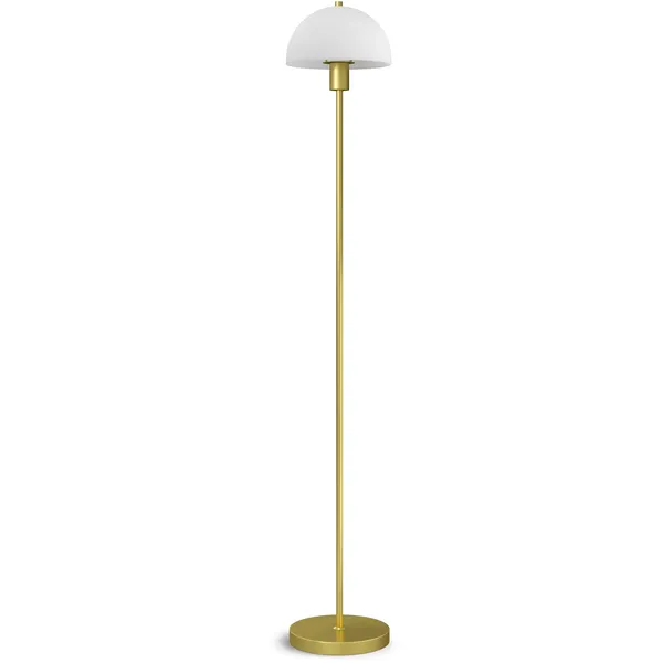 Vienda Gulvlampe Messing / Opal