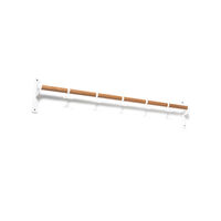 Nostalgi Kroklist 100 cm Vit / Ek