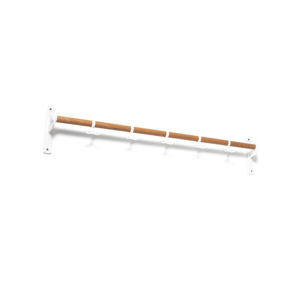Nostalgi Knageliste 100 cm Hvid / Eg