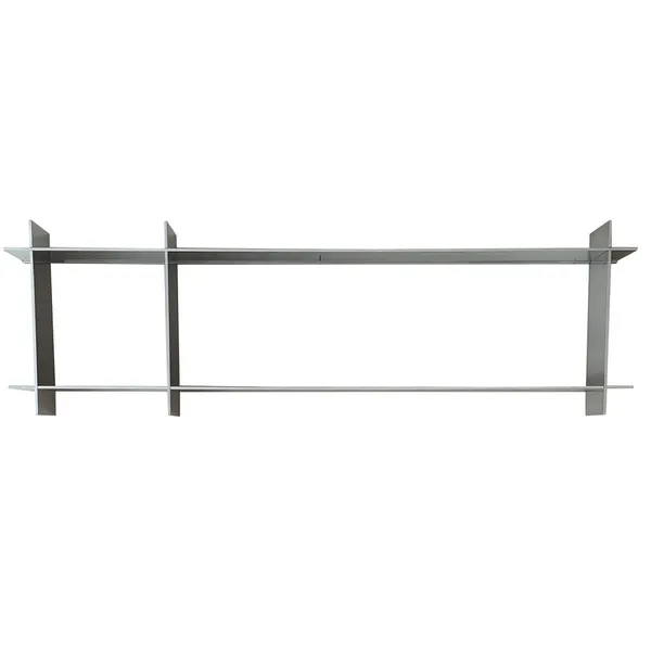 Ark Vägghylla 120 cm Aluminium