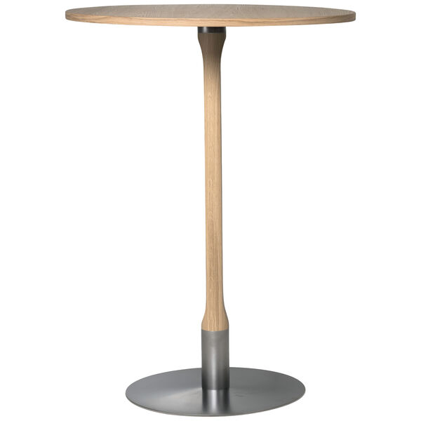Rod Barbord Hvitpigmentert Eik Ø70 cm