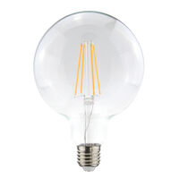 LED Decor Filament G125 5W E27 300lm Clear Dæmpbar