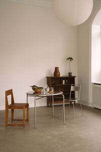 Petit Rond Bord Rustfrit Stål Ø90 cm