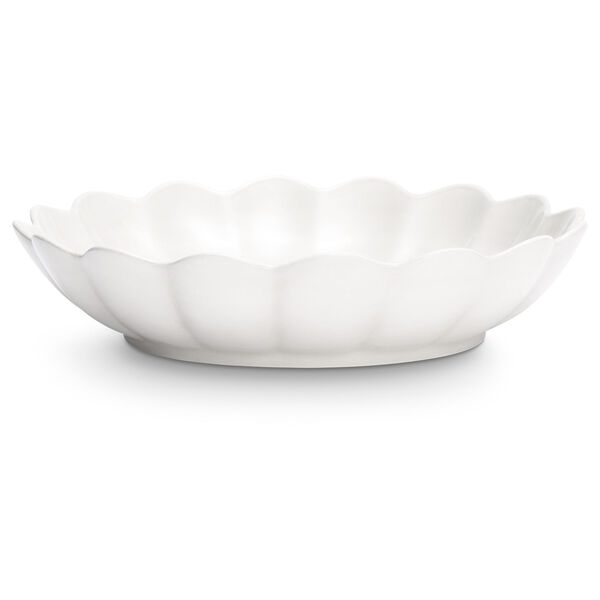 Oyster Skål 31 cm Hvid