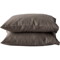 Linen Pudebetræk 50x60 cm 2-pak Taupe