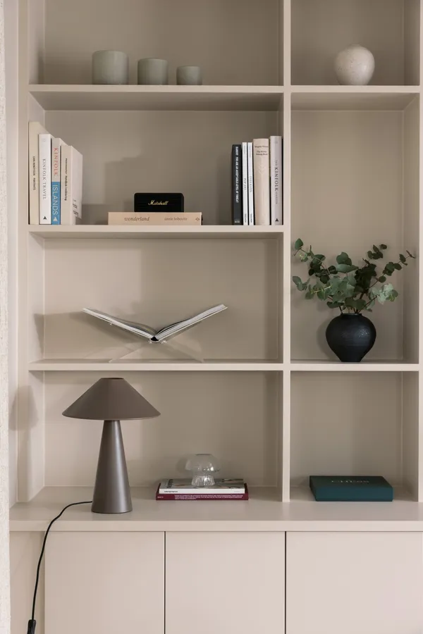 Cannes Bordlampe Brun