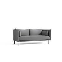 Silhouette 2-Seter Sofa Sort Stål / Coda 182