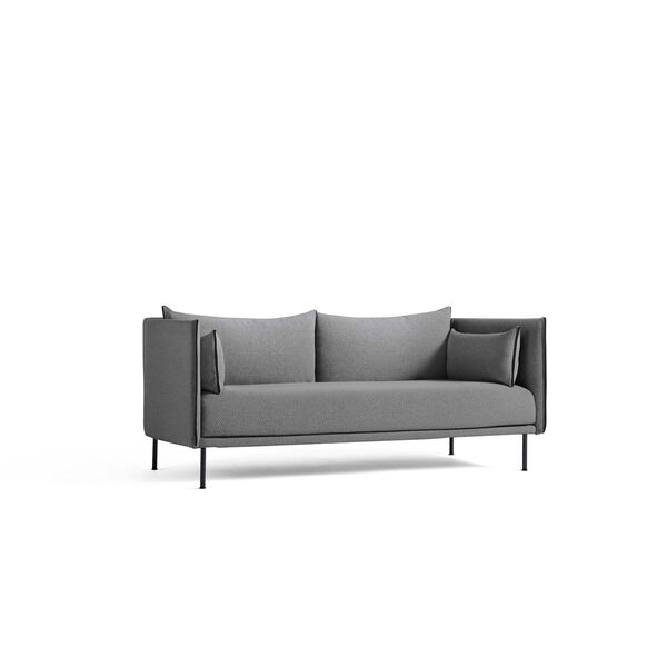 Silhouette 2-Seter Sofa Sort Stål / Coda 182