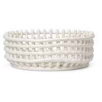 Centrepiece Kurv Off-white