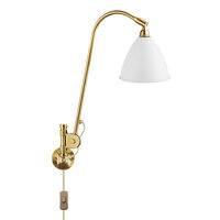 Bestlite BL6 Vegglampe Messing/Hvit