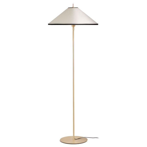 Tafta Lattiavalaisin Ø52 cm Musta / Luonnonvalkoinen