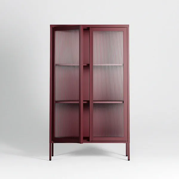 Store Skåp 90x150 cm Bordeaux