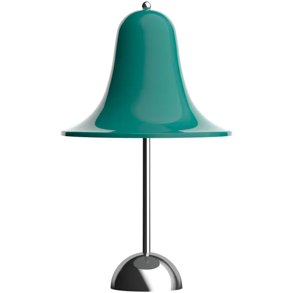 Pantop Bordlampe Bærbar Ø18 Krom / Dark Teal