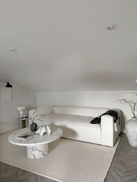 Grand Sofa 2-seters Steam White