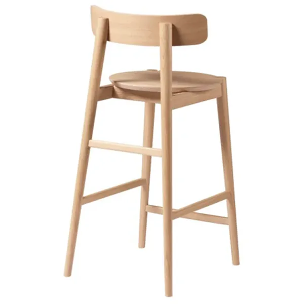J185 Øst Barstol Eik 65 cm