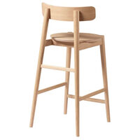 J185 Øst Barstol Eik 65 cm