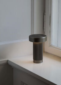 Holster Bordlampe Bærbar Nikkel