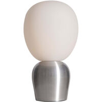 Buddy Table Lamp Brushed Aluminium / Opal